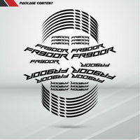 Suzuki RF900R Motorcycle Rim Wheel Decal Accessory Sticker - Motorcycle stickers and decals