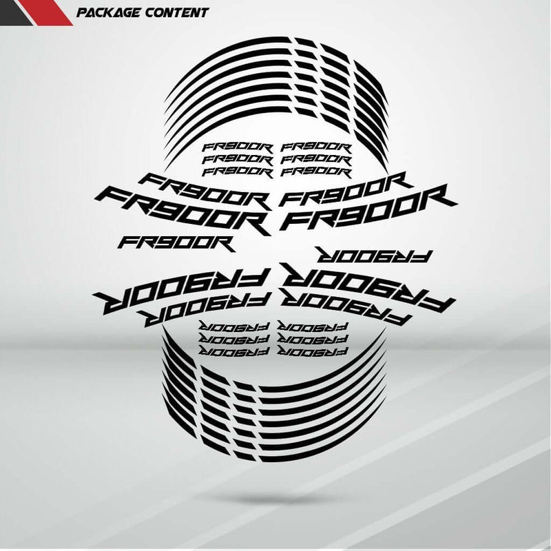 Suzuki RF900R Motorcycle Rim Wheel Decal Accessory Sticker - Motorcycle stickers and decals