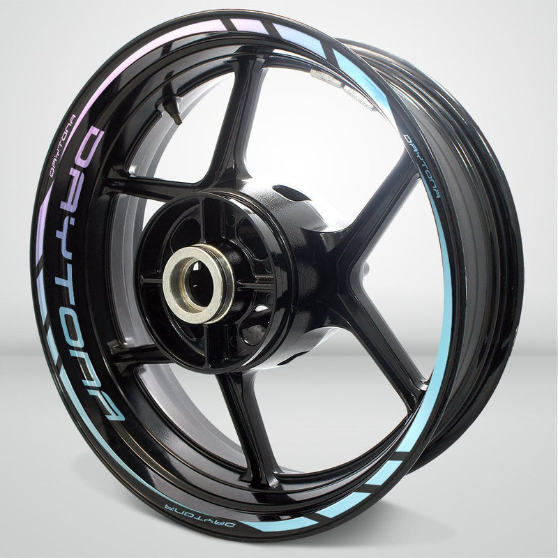 Triumph Daytona Motorcycle Rim Wheel Decal Accessory Sticker - Motorcycle stickers and decals