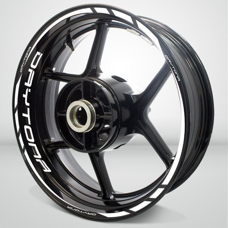 Triumph Daytona Motorcycle Rim Wheel Decal Accessory Sticker - Motorcycle stickers and decals