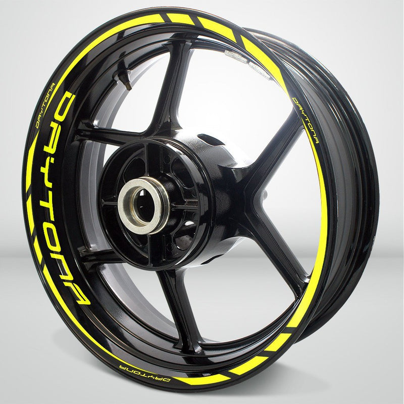 Triumph Daytona Motorcycle Rim Wheel Decal Accessory Sticker - Motorcycle stickers and decals
