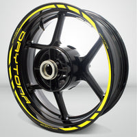 Triumph Daytona Motorcycle Rim Wheel Decal Accessory Sticker - Motorcycle stickers and decals