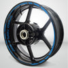 Triumph Speed Triple Motorcycle Rim Wheel Decal Accessory Sticker - Motorcycle stickers and decals