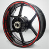 Triumph Speed Triple Motorcycle Rim Wheel Decal Accessory Sticker - Motorcycle stickers and decals