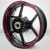 Triumph Speed Triple Motorcycle Rim Wheel Decal Accessory Sticker - Motorcycle stickers and decals