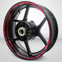 Triumph Speed Triple Motorcycle Rim Wheel Decal Accessory Sticker - Motorcycle stickers and decals