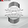 Triumph Speed Triple Motorcycle Rim Wheel Decal Accessory Sticker - Motorcycle stickers and decals