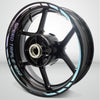 Triumph Speed Triple Motorcycle Rim Wheel Decal Accessory Sticker - Motorcycle stickers and decals