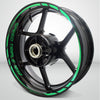 Triumph Speed Triple Motorcycle Rim Wheel Decal Accessory Sticker - Motorcycle stickers and decals
