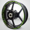 Triumph Speed Triple Motorcycle Rim Wheel Decal Accessory Sticker - Motorcycle stickers and decals