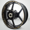 Triumph Speed Triple Motorcycle Rim Wheel Decal Accessory Sticker - Motorcycle stickers and decals