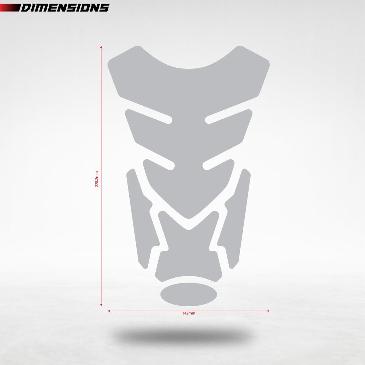 VENOM Motorcycle Tank Pad - Stickman Vinyls