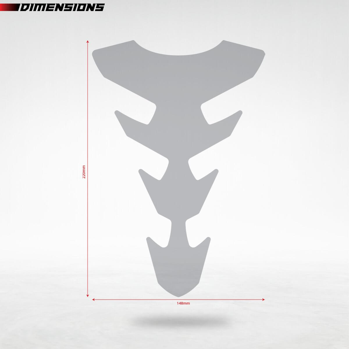 VENOM Motorcycle Tank Pad - Stickman Vinyls