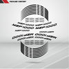 Yamaha YZF 1000 Motorcycle Rim Wheel Decal Accessory Sticker - Motorcycle stickers and decals
