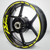 Yamaha YZF R1 Motorcycle Rim Wheel Decal Accessory Sticker - Motorcycle stickers and decals
