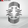 Yamaha YZF R1 Motorcycle Rim Wheel Decal Accessory Sticker - Motorcycle stickers and decals