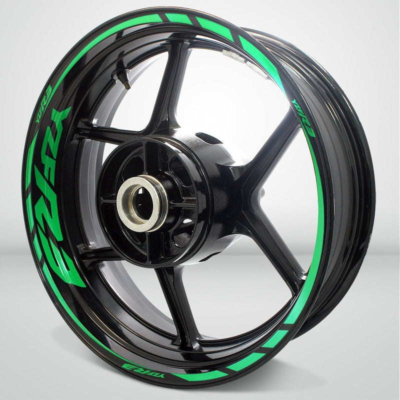 Yamaha YZF R3 Motorcycle Rim Wheel Decal Accessory Sticker - Motorcycle stickers and decals