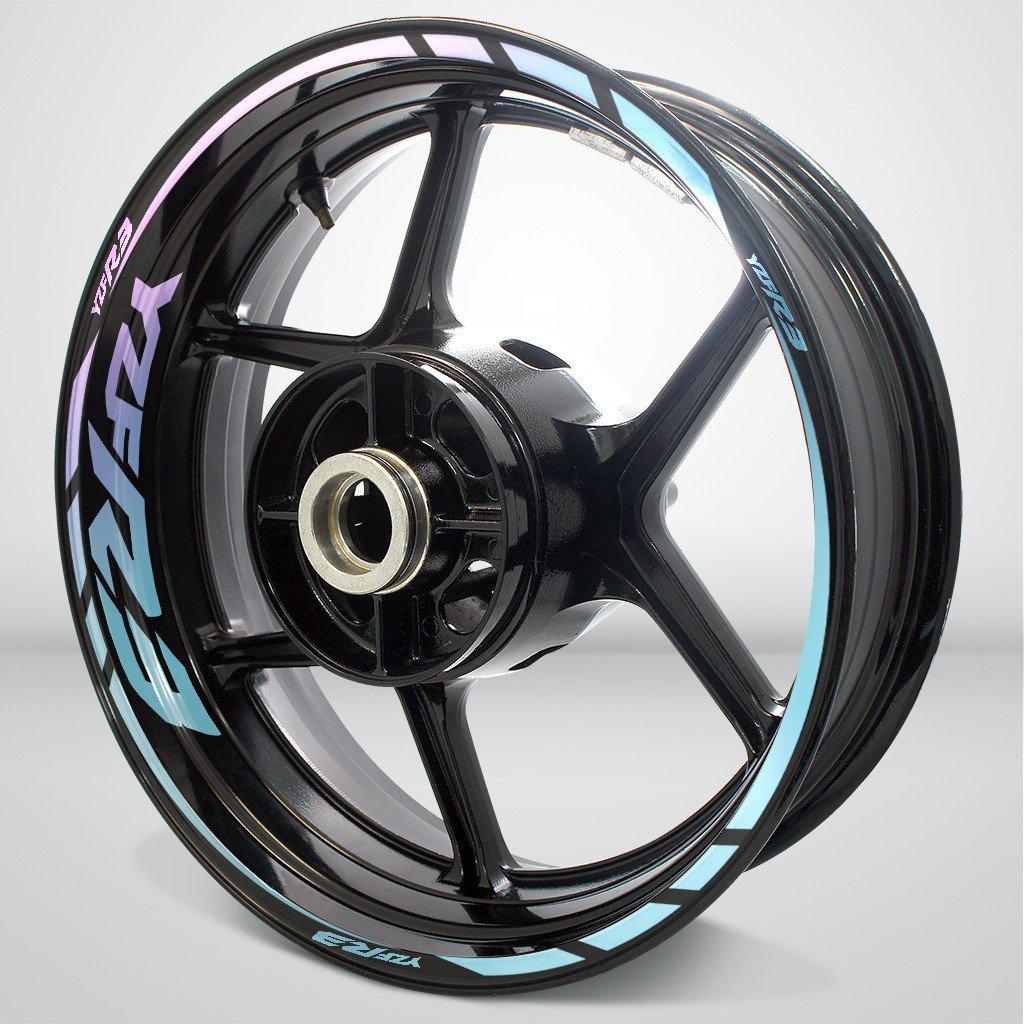 Yamaha YZF R3 Motorcycle Rim Wheel Decal Accessory Sticker - Motorcycle stickers and decals