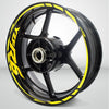 Yamaha YZF R6 Motorcycle Rim Wheel Decal Accessory Sticker - Motorcycle stickers and decals