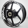 Yamaha YZF R6 Motorcycle Rim Wheel Decal Accessory Sticker - Motorcycle stickers and decals
