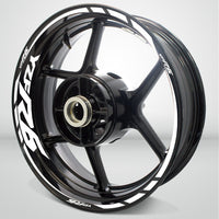 Yamaha YZF R6 Motorcycle Rim Wheel Decal Accessory Sticker - Motorcycle stickers and decals