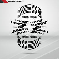 Yamaha YZF R6 Motorcycle Rim Wheel Decal Accessory Sticker - Motorcycle stickers and decals