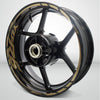 Yamaha YZF R6 Motorcycle Rim Wheel Decal Accessory Sticker - Motorcycle stickers and decals