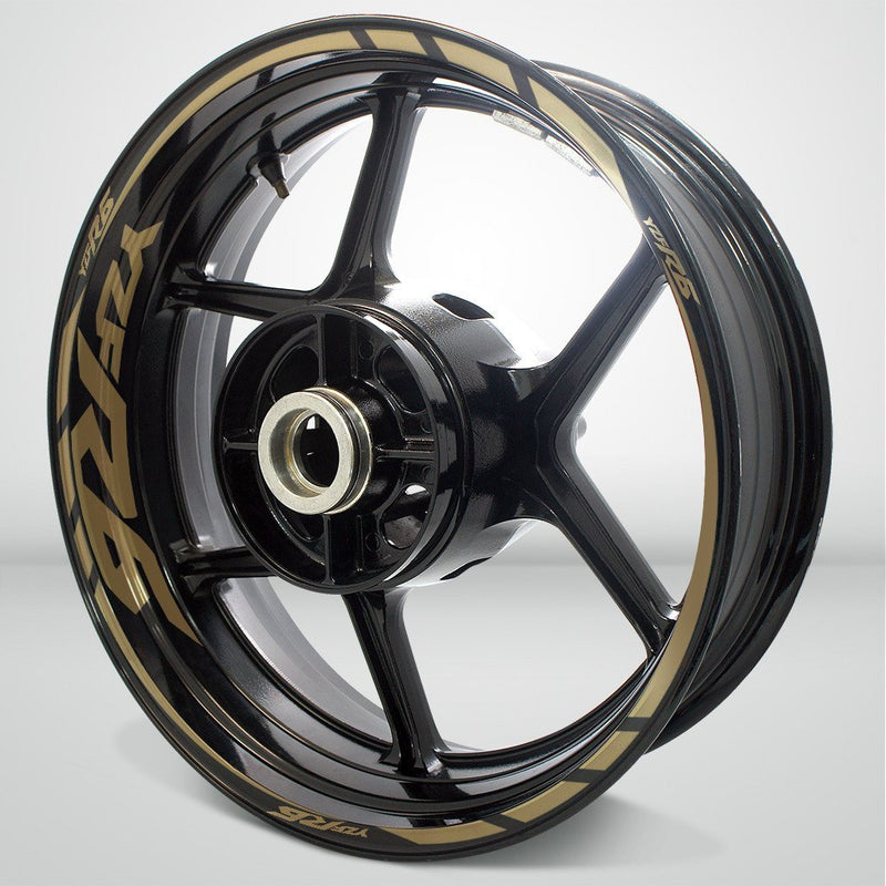 Yamaha YZF R6 Motorcycle Rim Wheel Decal Accessory Sticker - Motorcycle stickers and decals