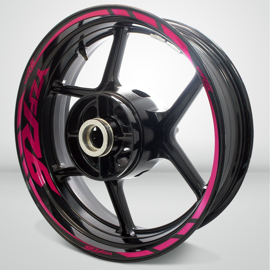 Yamaha YZF R6 Motorcycle Rim Wheel Decal Accessory Sticker - Motorcycle stickers and decals
