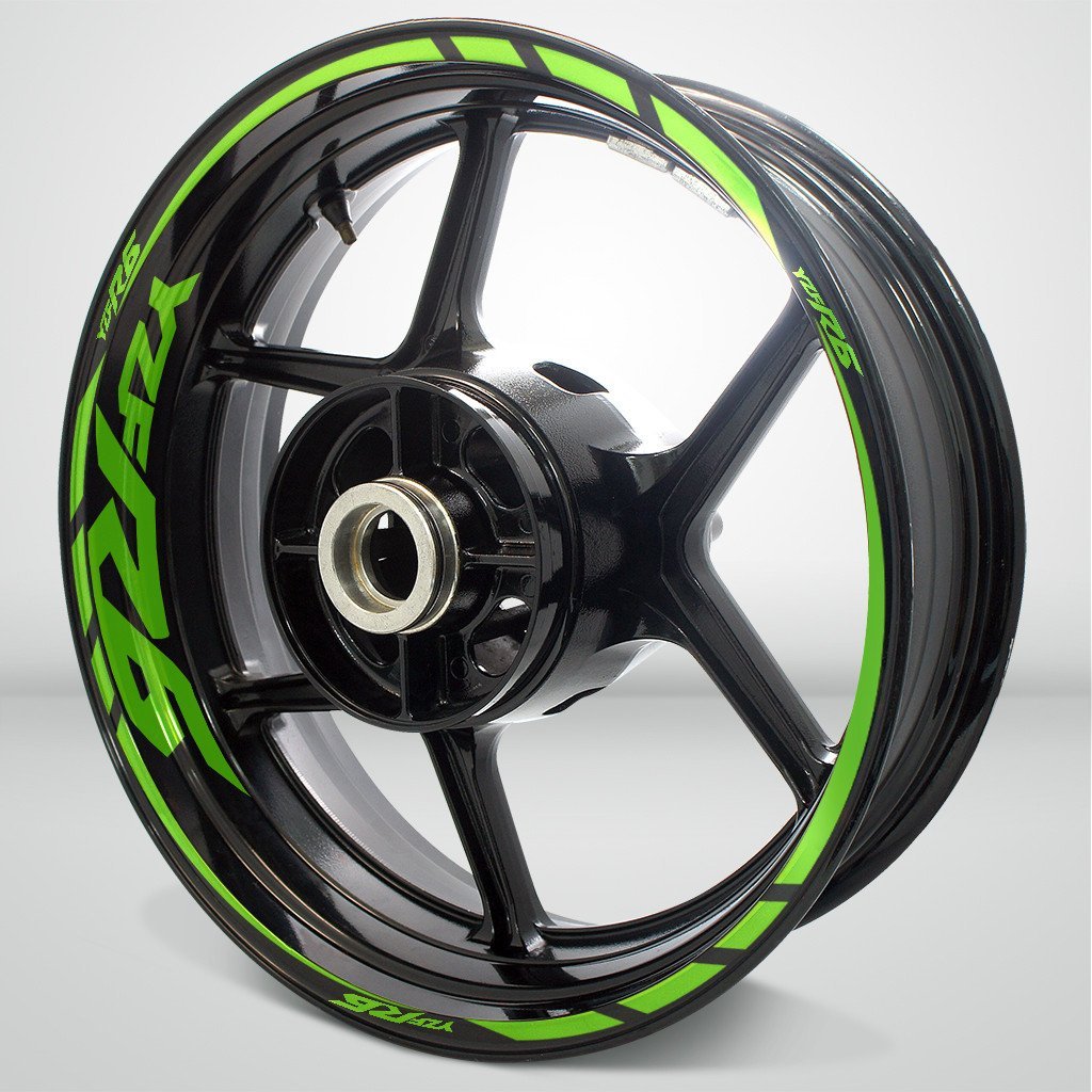Yamaha YZF R6 Motorcycle Rim Wheel Decal Accessory Sticker - Motorcycle stickers and decals