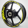 Yamaha YZF R6 Motorcycle Rim Wheel Decal Accessory Sticker - Motorcycle stickers and decals