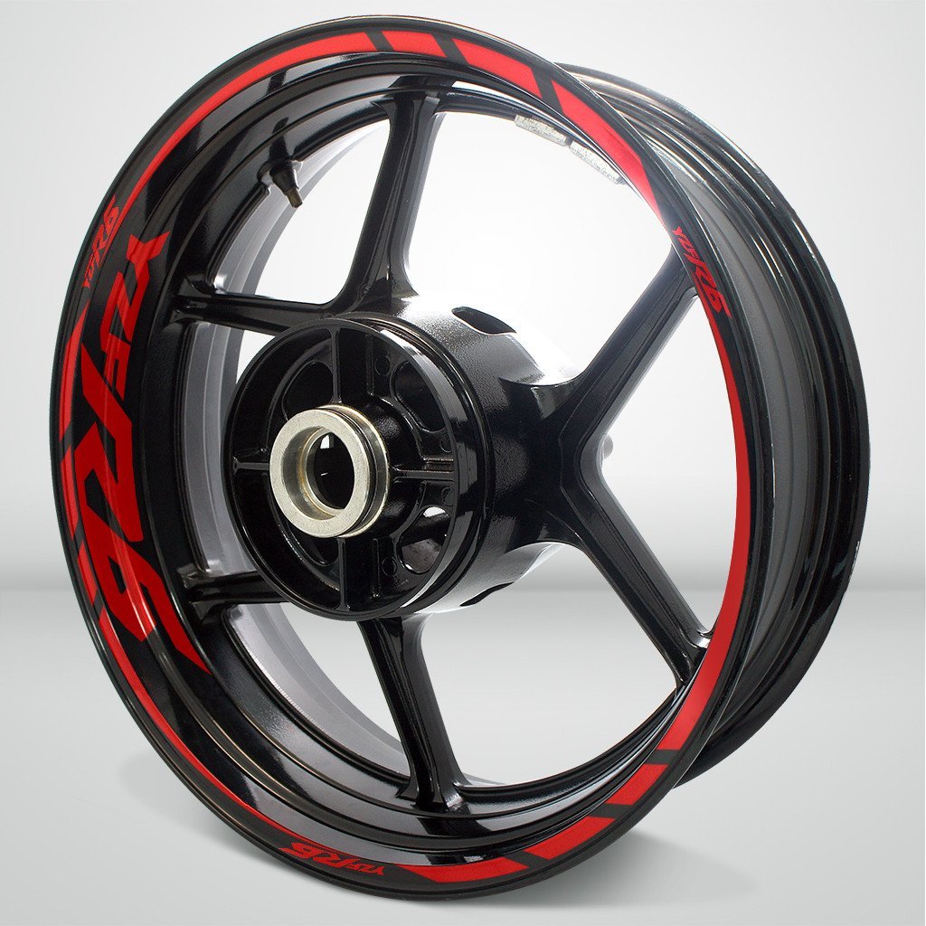 Yamaha YZF R6 Motorcycle Rim Wheel Decal Accessory Sticker - Motorcycle stickers and decals