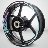 Yamaha YZF R6 Motorcycle Rim Wheel Decal Accessory Sticker - Motorcycle stickers and decals