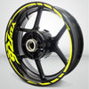 Yamaha YZF R6 Motorcycle Rim Wheel Decal Accessory Sticker - Motorcycle stickers and decals
