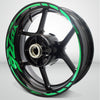 Yamaha YZF R6 Motorcycle Rim Wheel Decal Accessory Sticker - Motorcycle stickers and decals