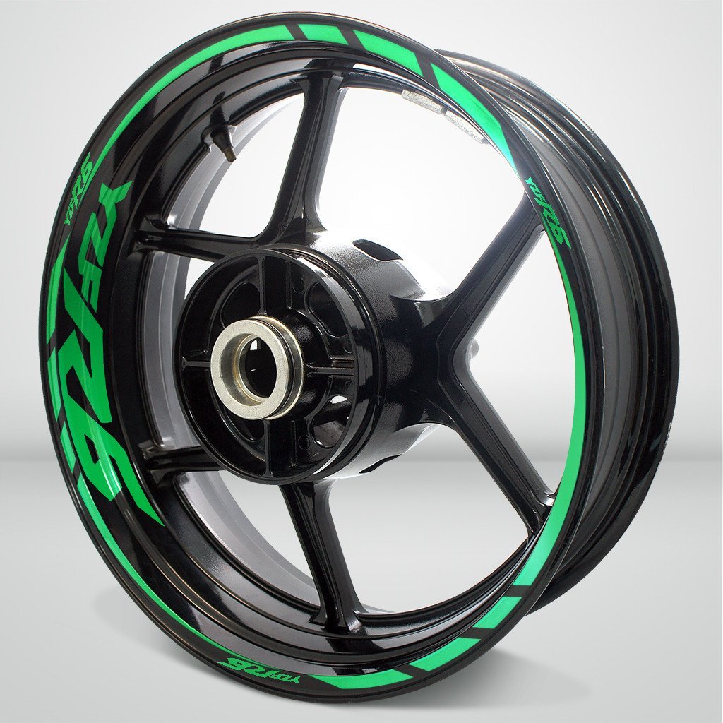 Yamaha YZF R6 Motorcycle Rim Wheel Decal Accessory Sticker - Motorcycle stickers and decals