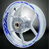 Yamaha YZF R6 Motorcycle Rim Wheel Decal Accessory Sticker - Motorcycle stickers and decals