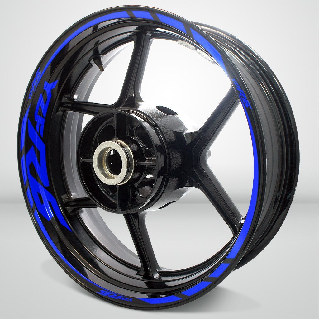 Yamaha YZF R6 Motorcycle Rim Wheel Decal Accessory Sticker - Motorcycle stickers and decals