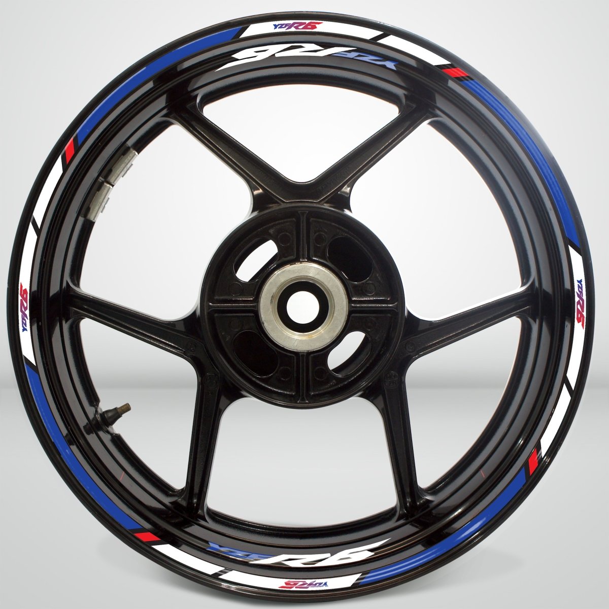Yamaha YZF R6 Wheel Rim Sticker Decal Stripe Motorcycle Bike MM-Kit v2 - Stickman Vinyls