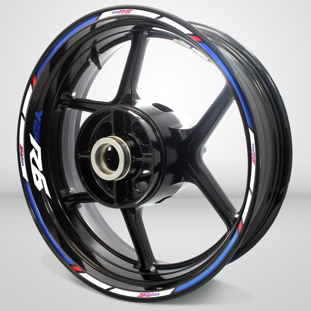 Yamaha YZF R6 Wheel Rim Sticker Decal Stripe Motorcycle Bike MM-Kit v2 - Stickman Vinyls