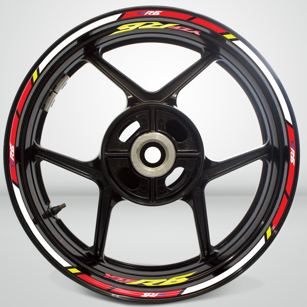 Yamaha YZF R6 Wheel Rim Sticker Decal Stripe Motorcycle Bike MM-Kit v3 - Stickman Vinyls
